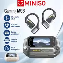 MINISO M98 Wireless Headphones OWS Sports Bluetooth Earphones Gaming Headset ASMR APP Translation Earbuds IPX5