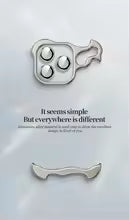 Luxury Alien Metal Borderless Phone Case For iPhone 12 13 14 15 16 17 Pro Max Lens Protecti Shockproof Aluminum Alloy Back Cover