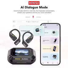 MINISO M98 Wireless Headphones OWS Sports Bluetooth Earphones Gaming Headset ASMR APP Translation Earbuds IPX5