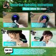 Mini Muscle Massage Gun Protable Body Massager Deep Handheld Percussion Massager For Body Back And Neck Leg